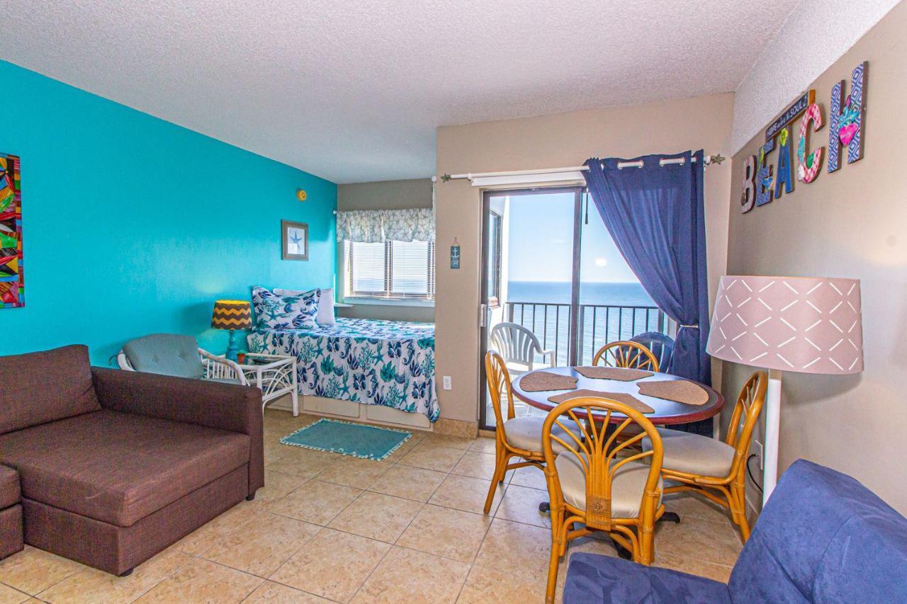 מירטל ביץ' Ocean Front Studio With Amazing Views Palace Resort 1801 Sleeps 5 Guests מראה חיצוני תמונה