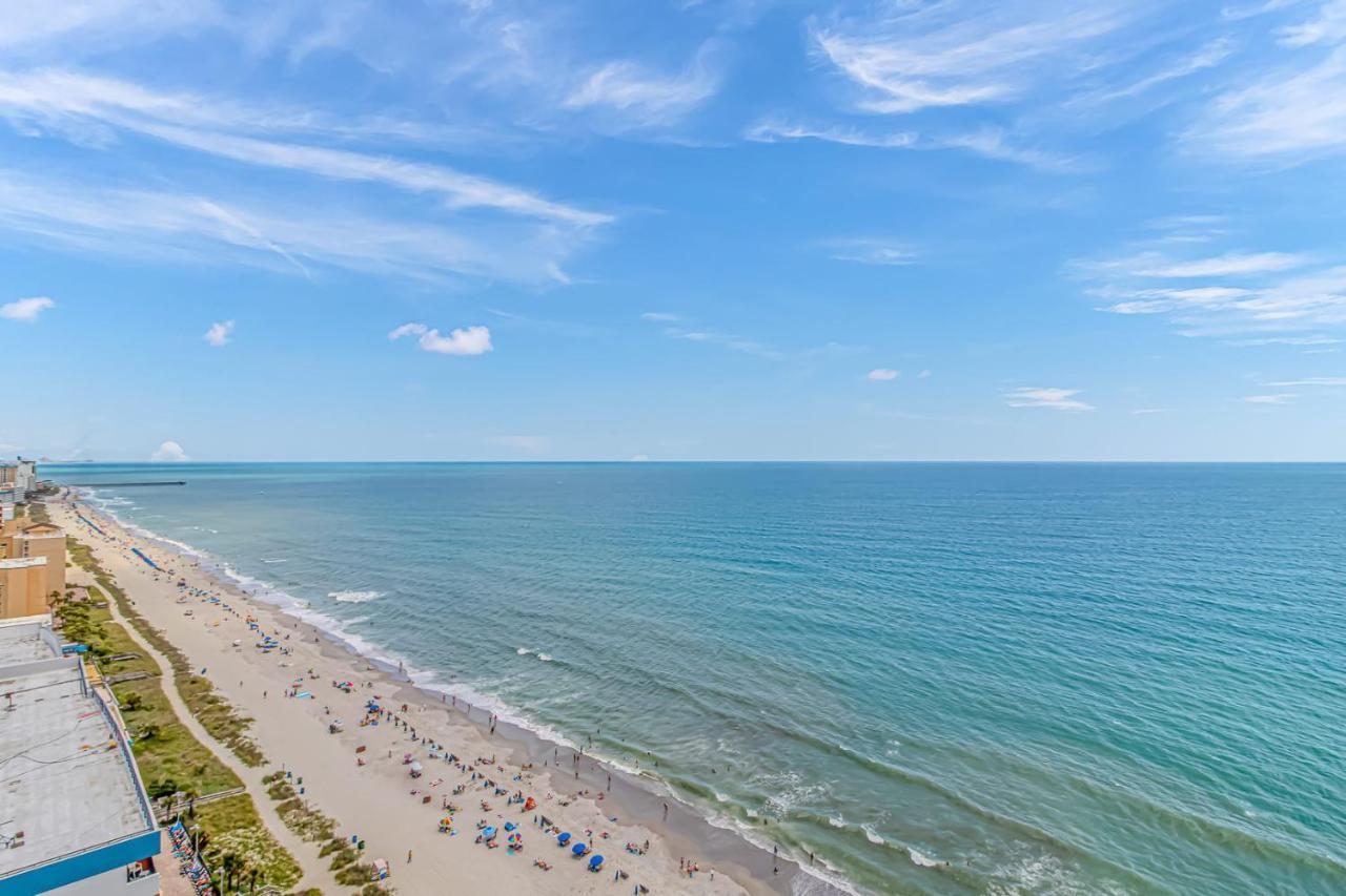 מירטל ביץ' Ocean Front Studio With Amazing Views Palace Resort 1801 Sleeps 5 Guests מראה חיצוני תמונה